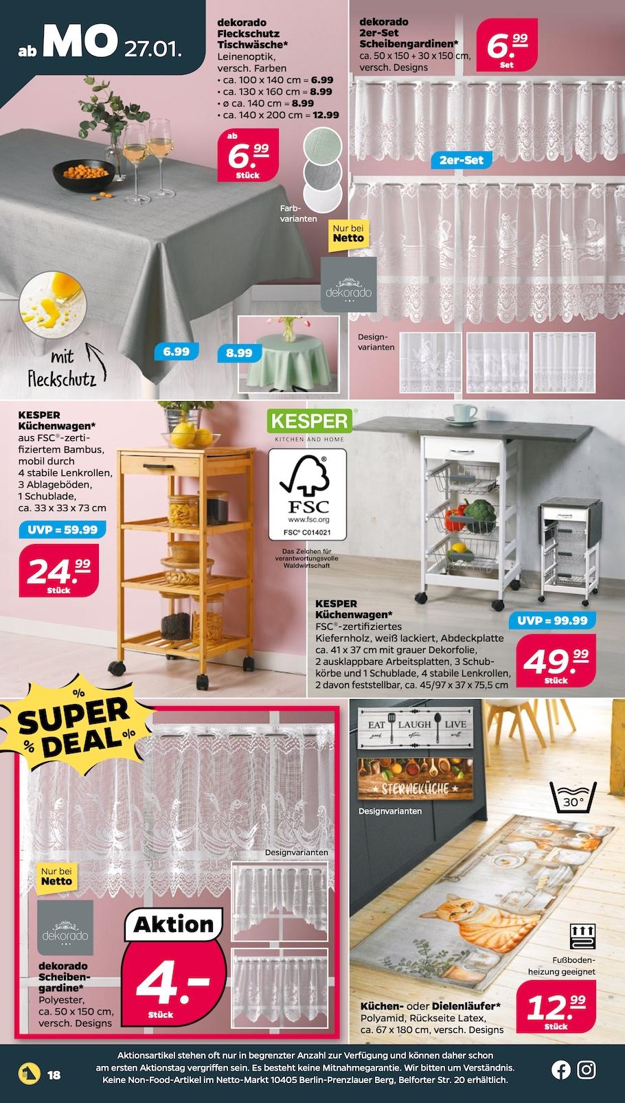 Netto Aktueller Prospekt ab Montag Seite 18