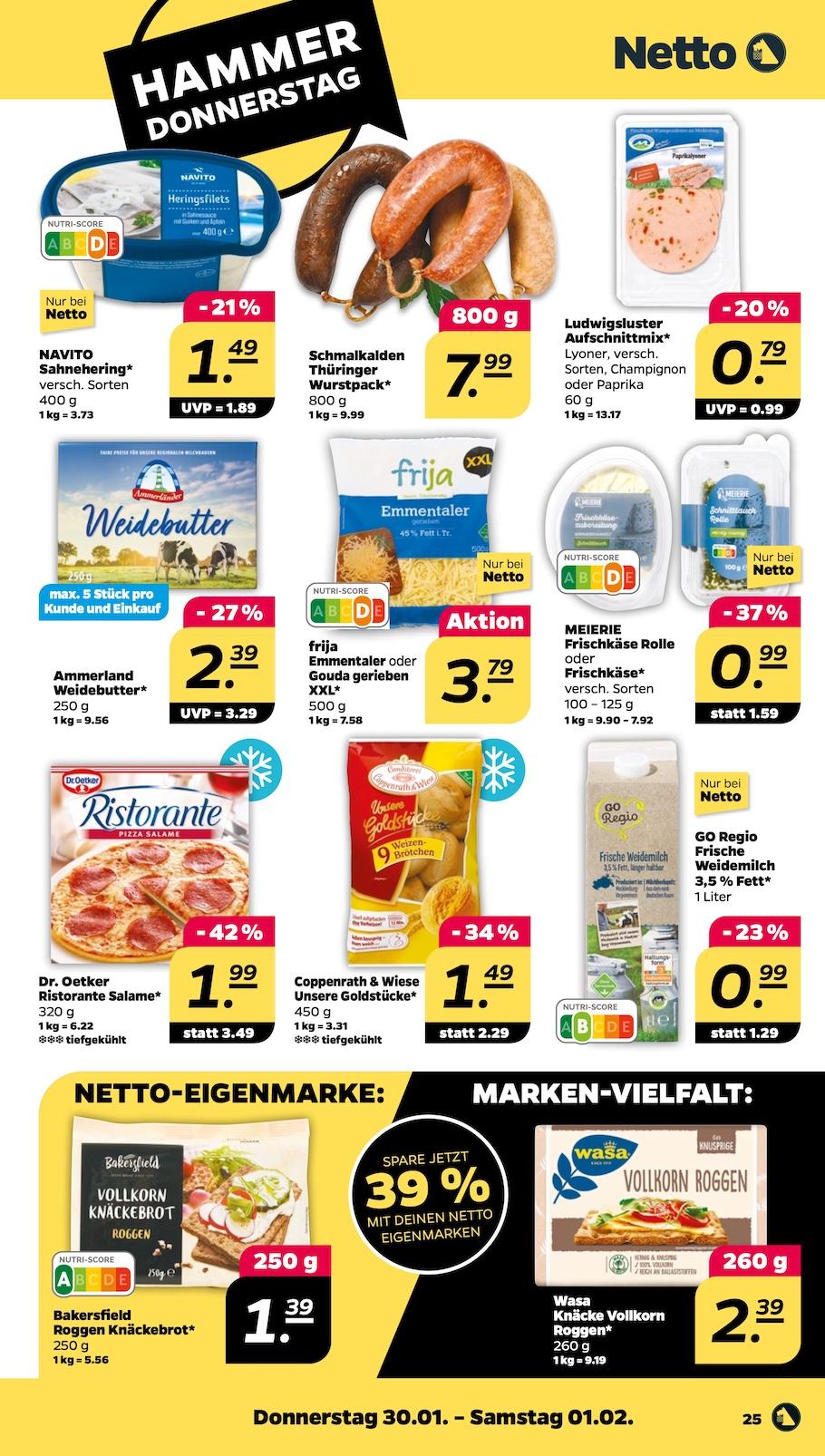Netto Aktueller Prospekt ab Montag Seite 25