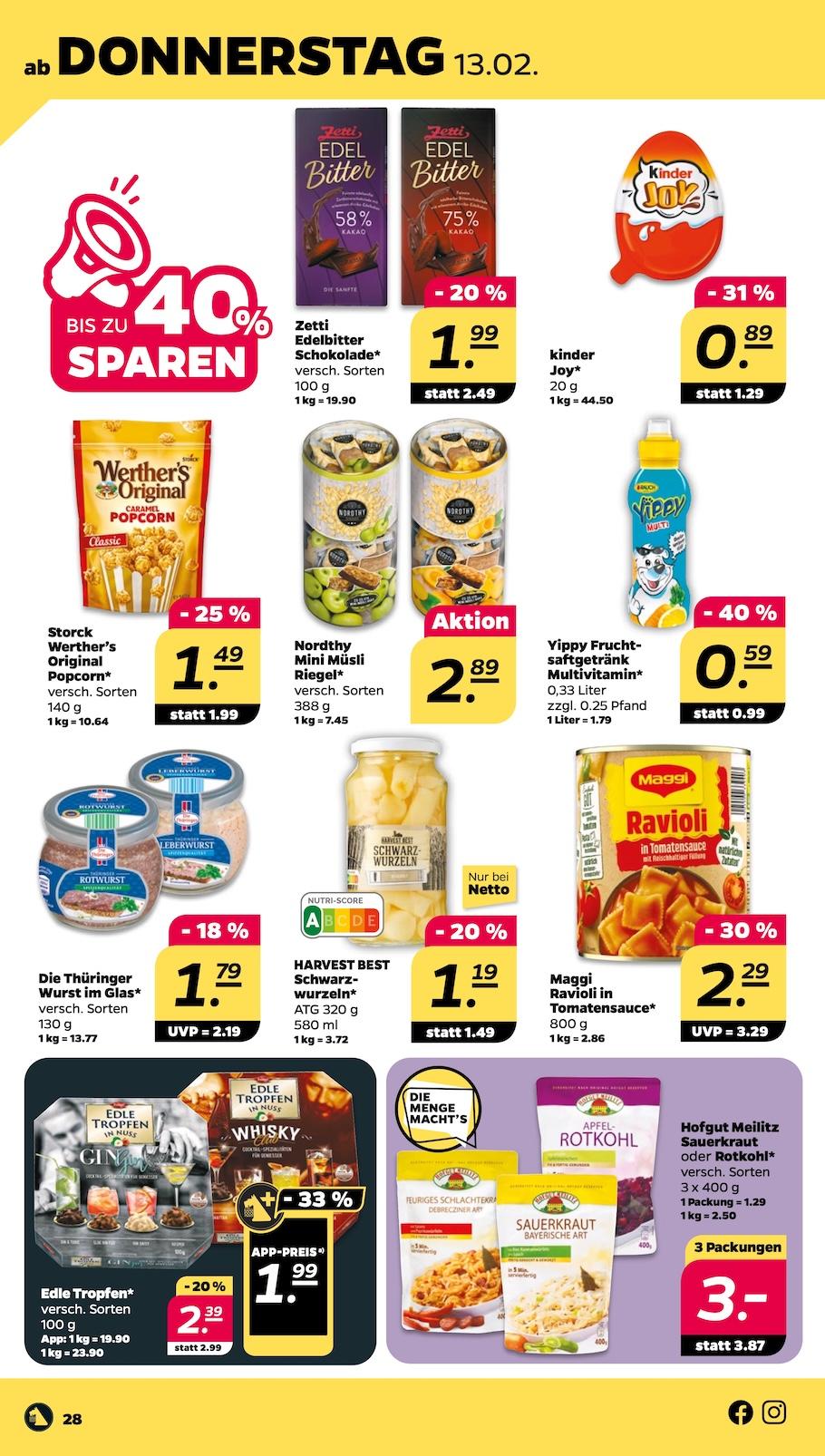 Netto Aktueller Prospekt ab Montag Seite 28