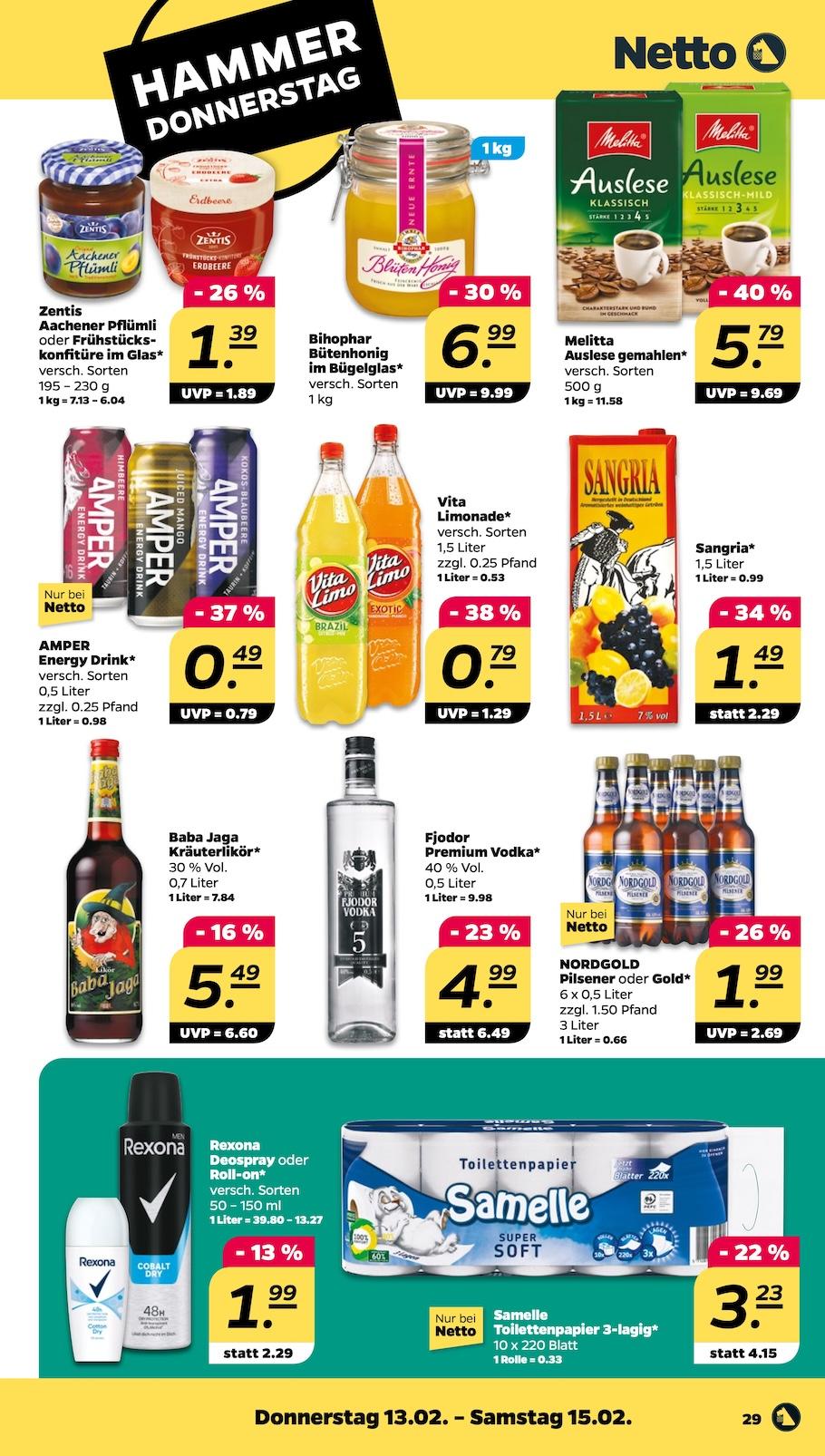 Netto Aktueller Prospekt ab Montag Seite 29