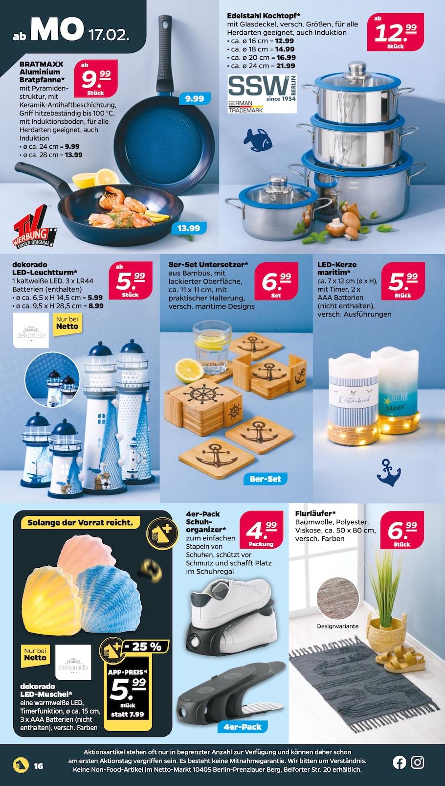 Netto Aktueller Prospekt ab Montag Seite 16