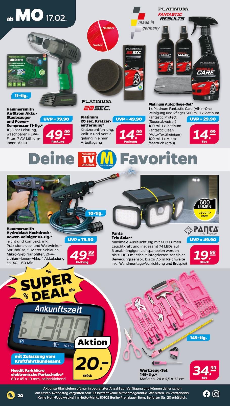 Netto Aktueller Prospekt ab Montag Seite 20