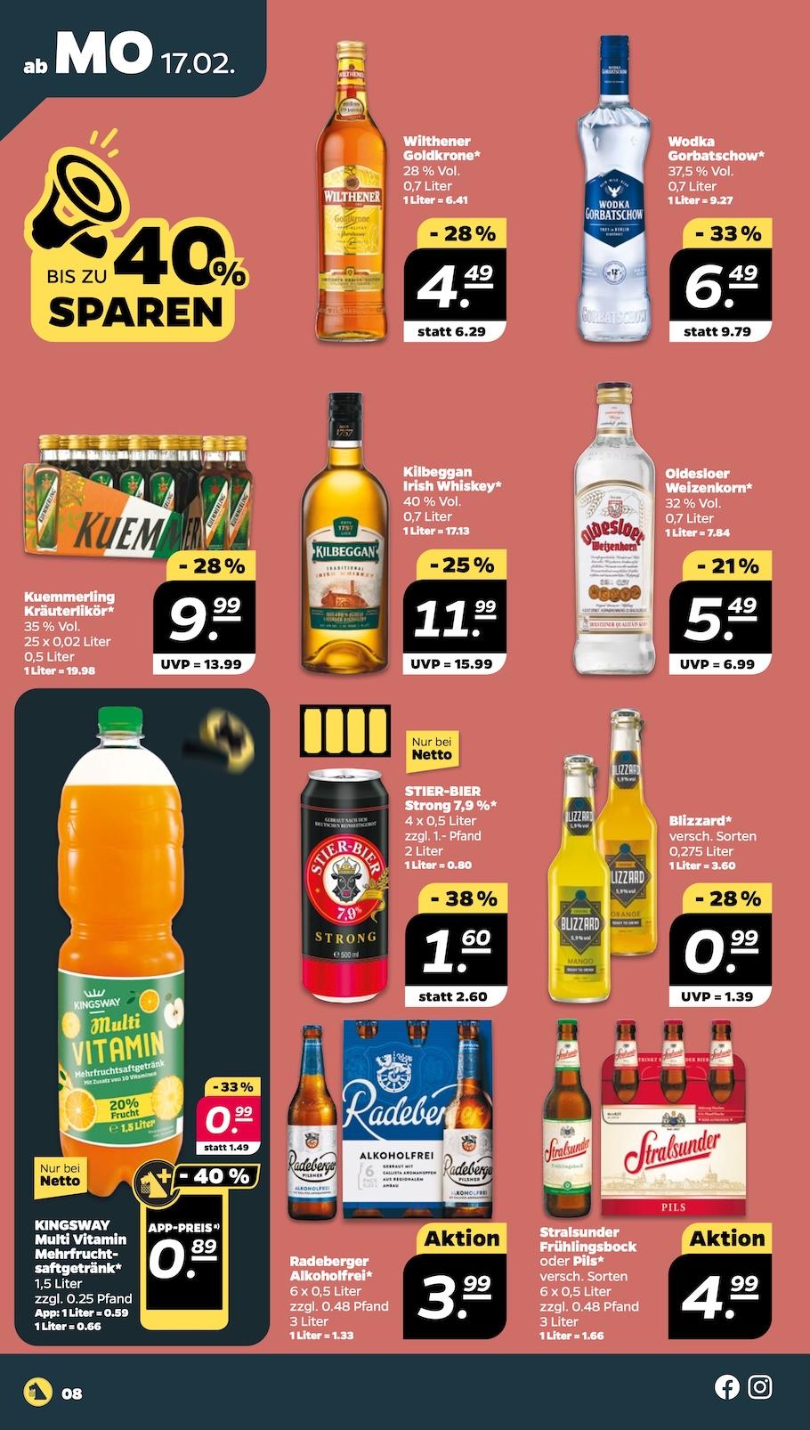 Netto Aktueller Prospekt ab Montag Seite 8