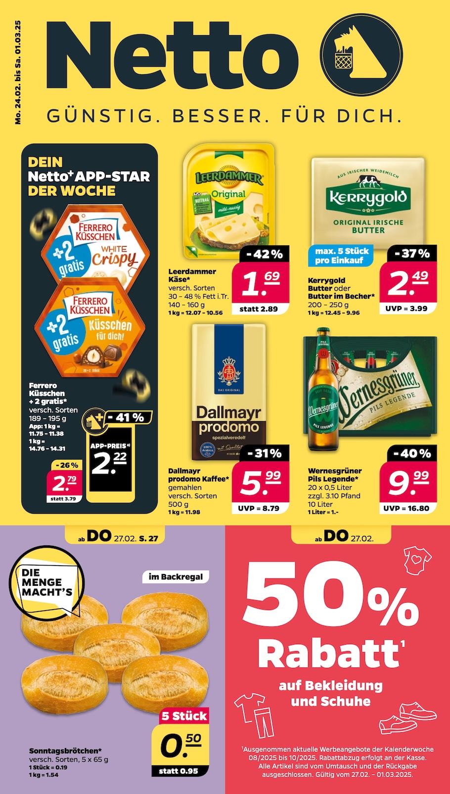 Netto Aktueller Prospekt ab Montag Seite 1