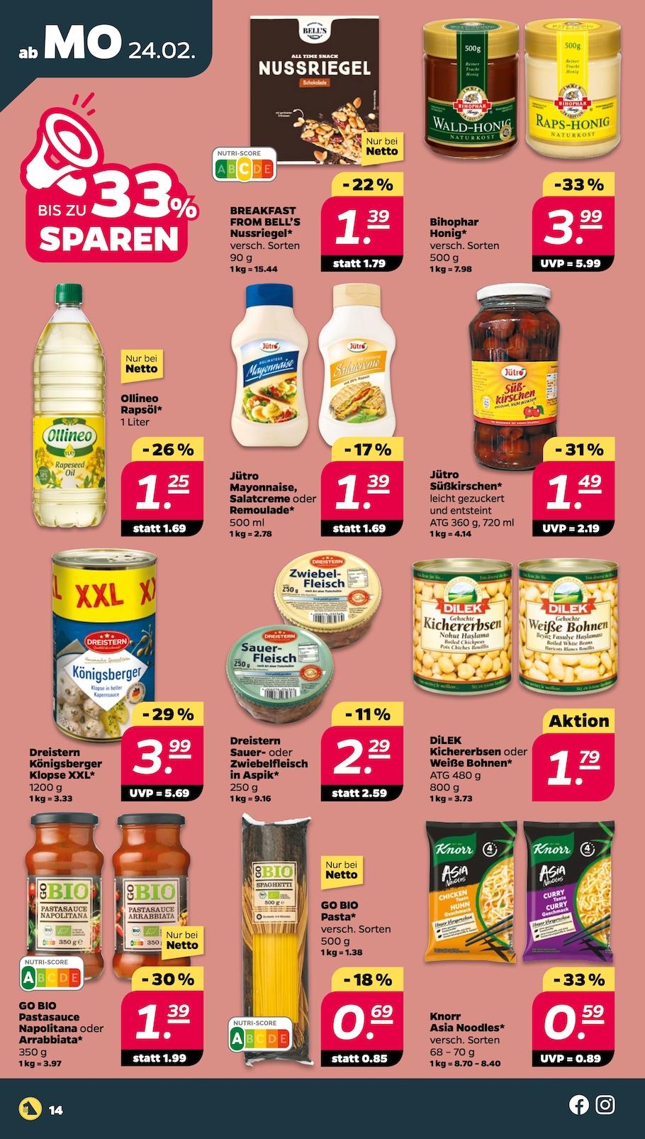 Netto Aktueller Prospekt ab Montag Seite 14