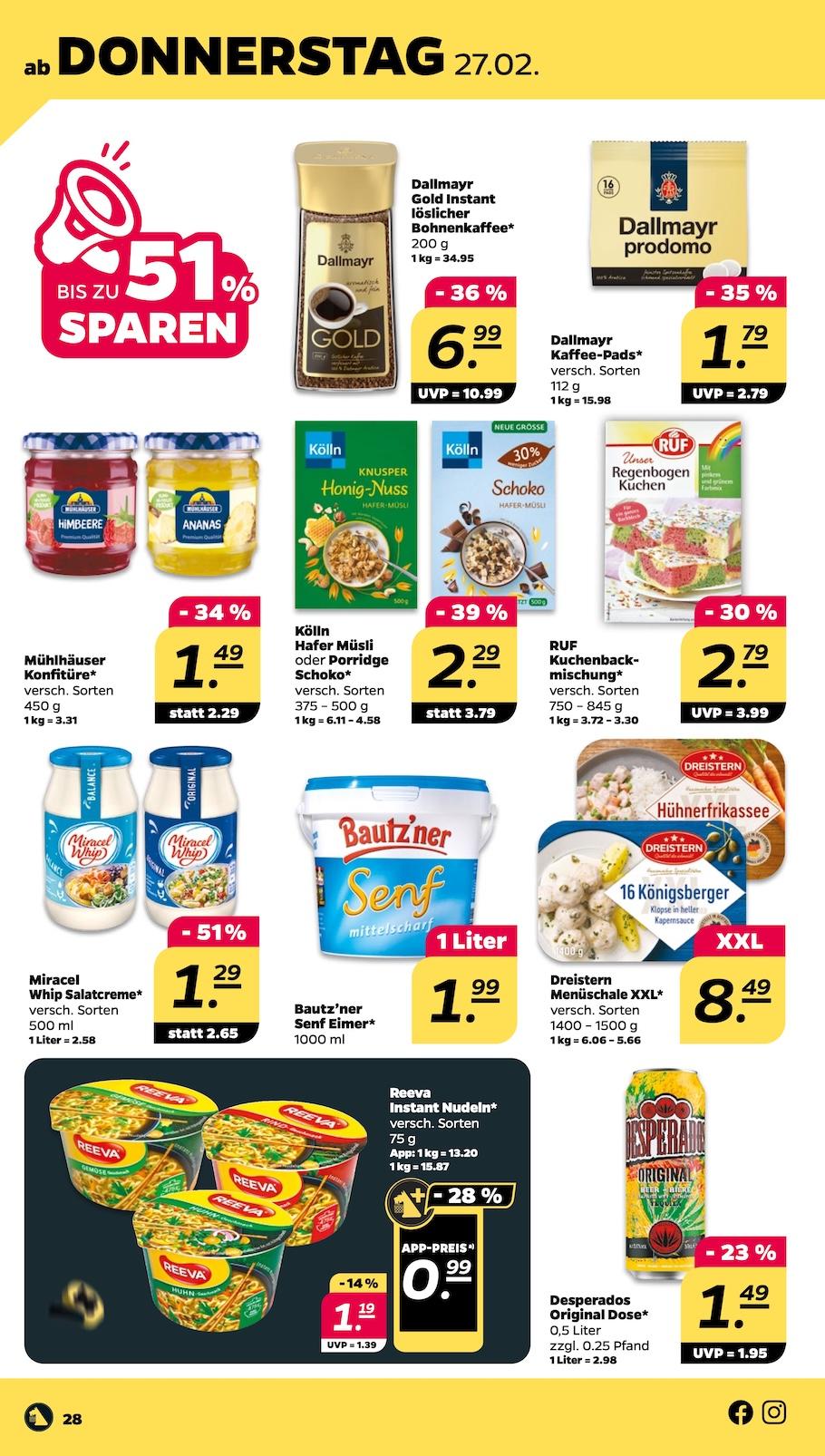 Netto Aktueller Prospekt ab Montag Seite 28