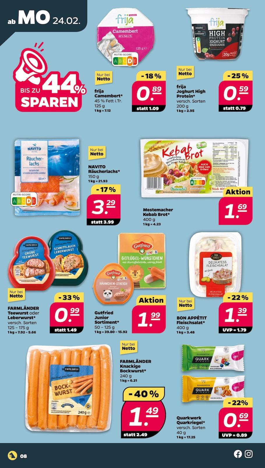 Netto Aktueller Prospekt ab Montag Seite 8