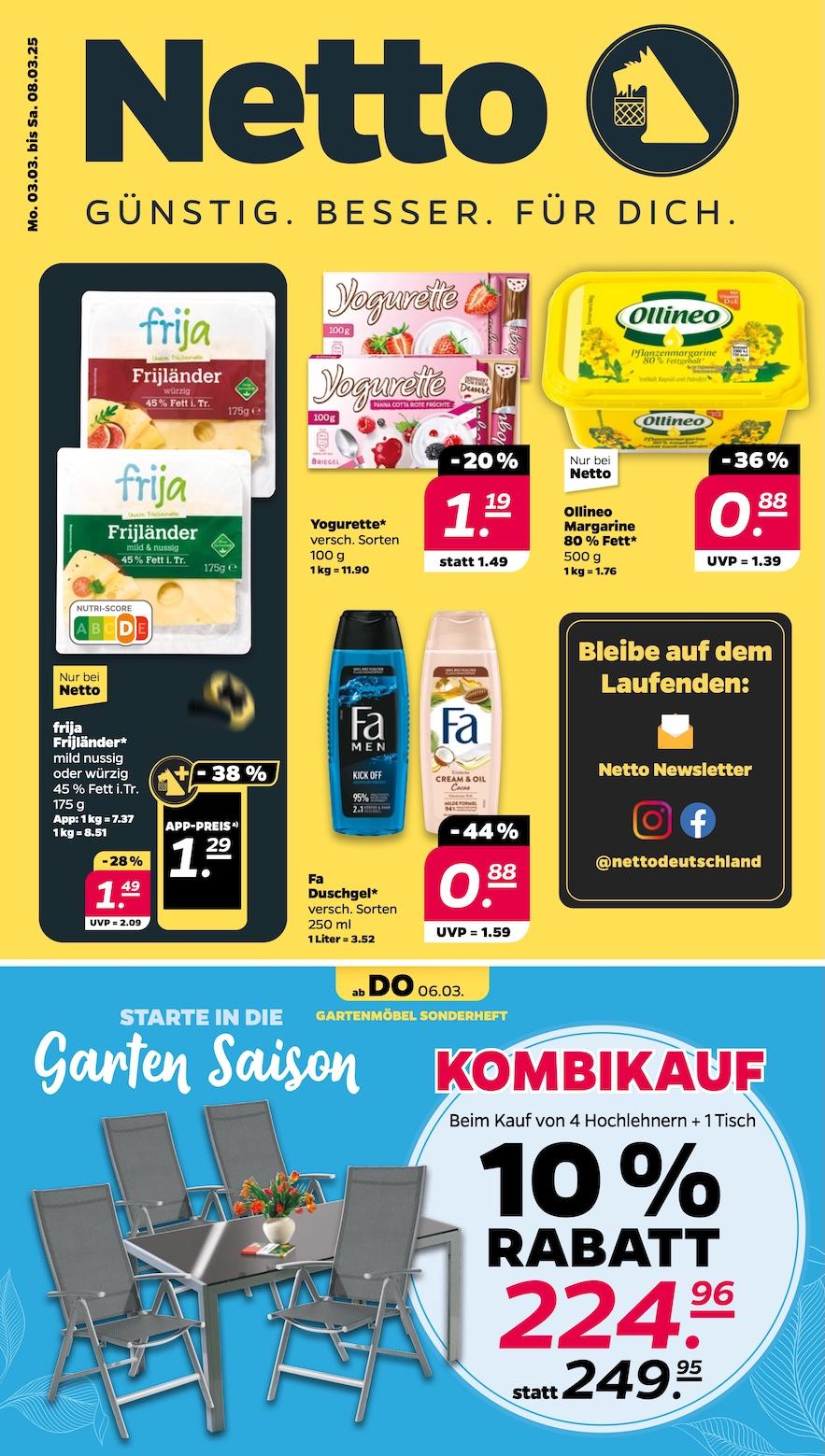 Netto Aktueller Prospekt ab Montag Seite 1
