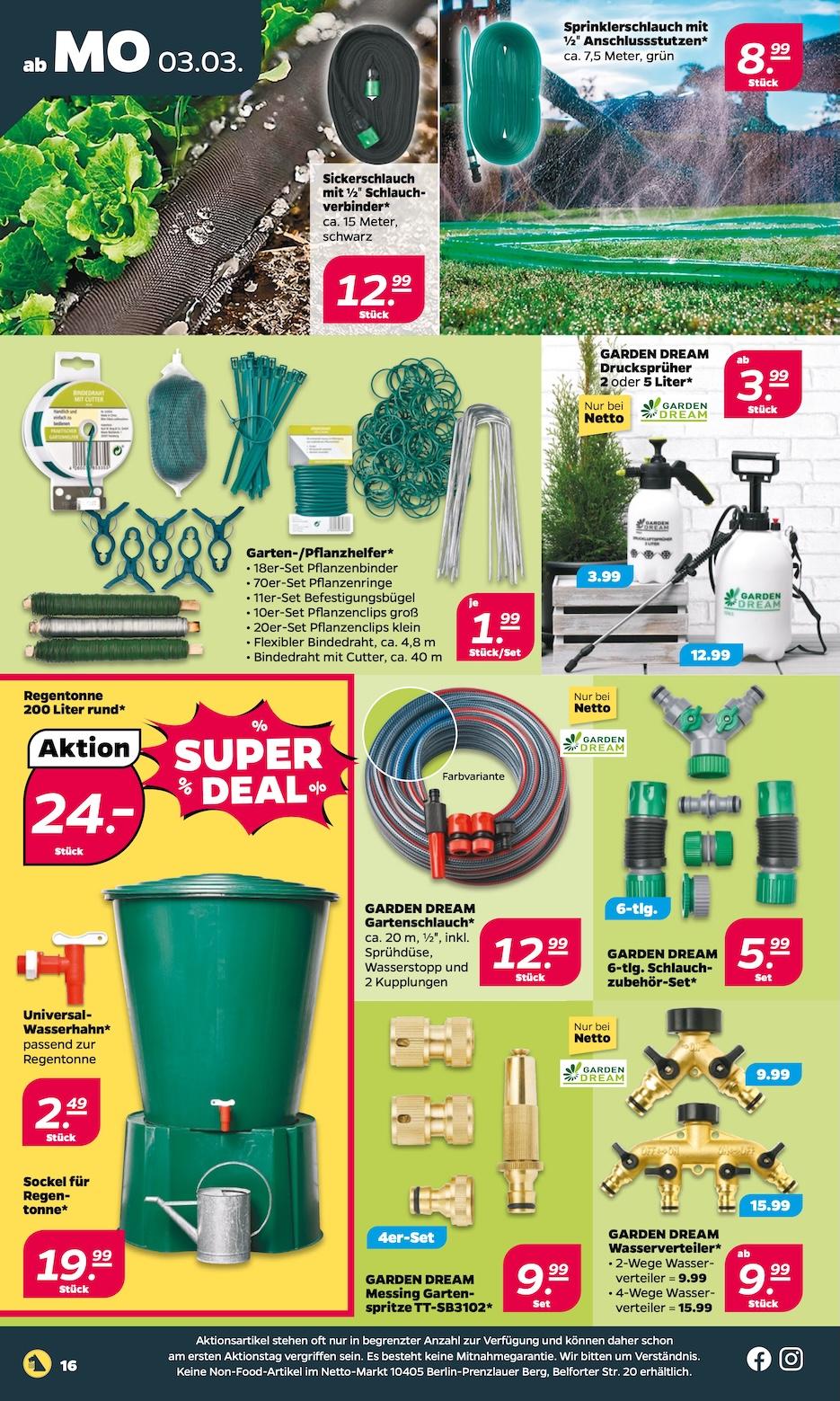 Netto Aktueller Prospekt ab Montag Seite 16