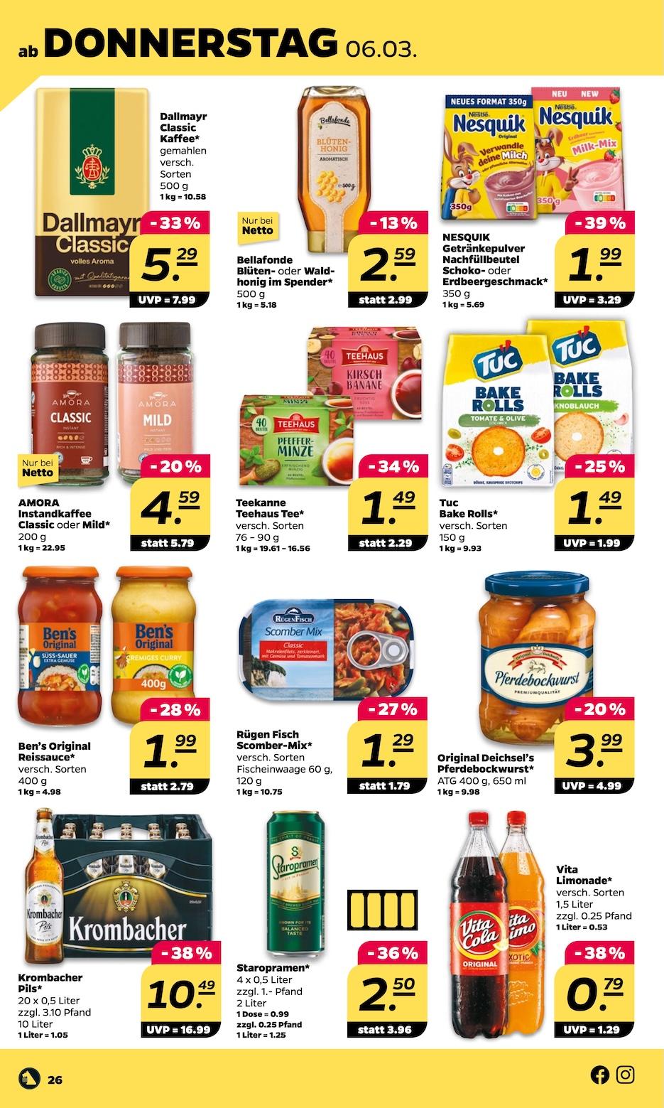 Netto Aktueller Prospekt ab Montag Seite 26