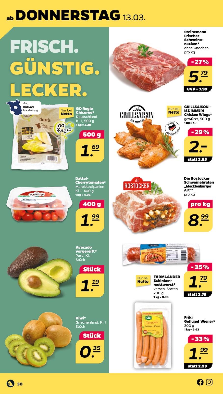 Netto Aktueller Prospekt ab Montag Seite 30