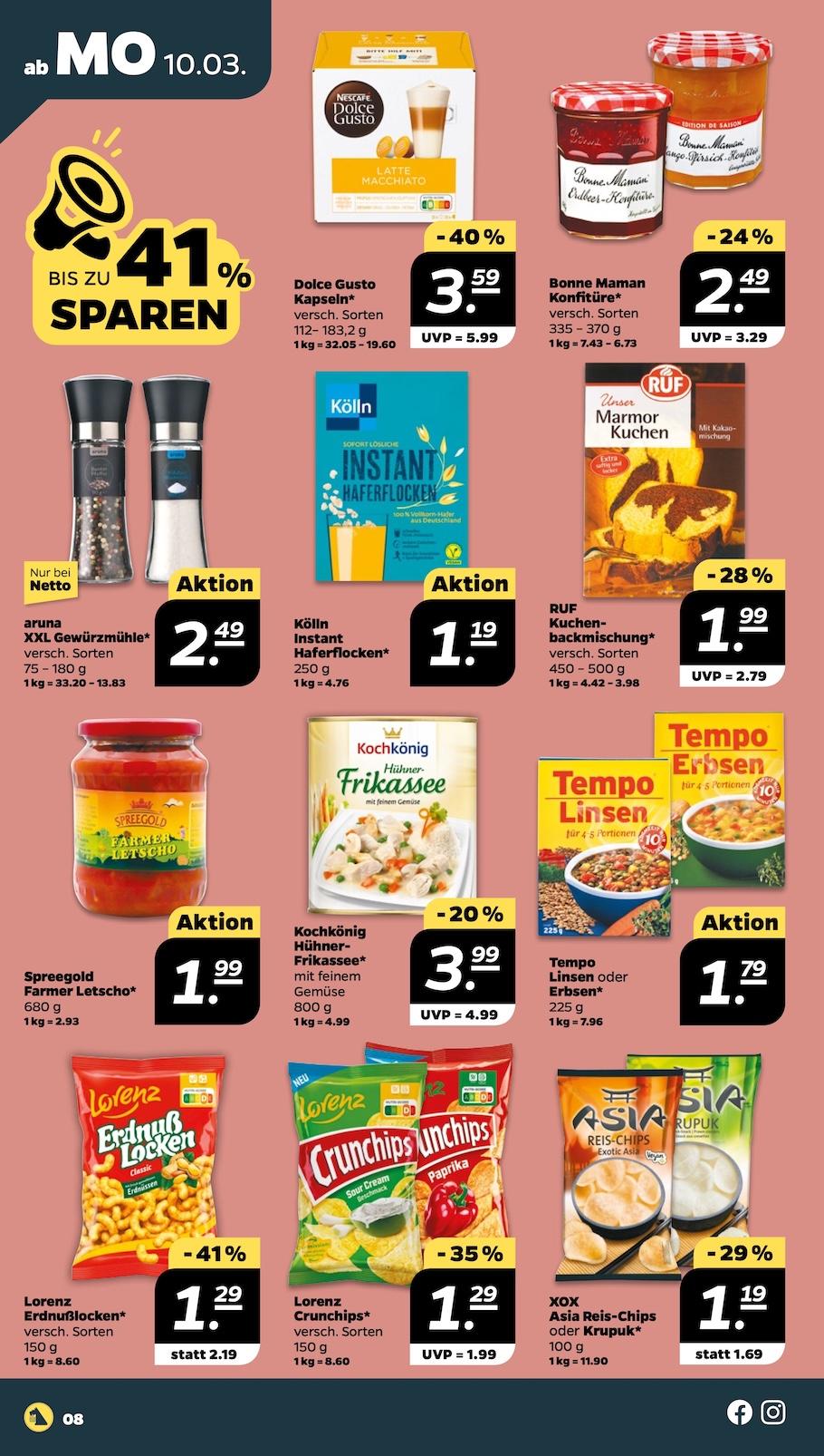 Netto Aktueller Prospekt ab Montag Seite 8