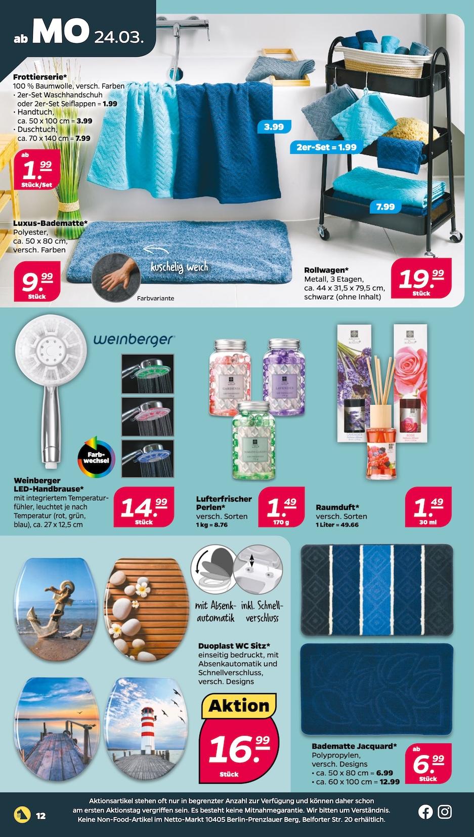 Netto Aktueller Prospekt ab Montag Seite 12