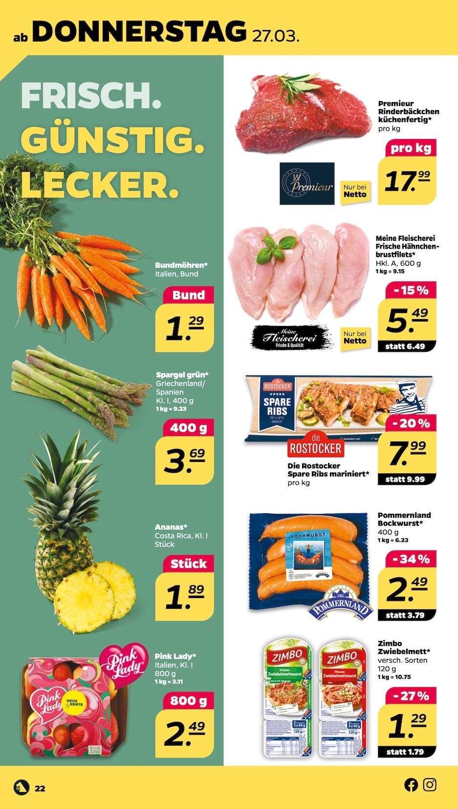 Netto Aktueller Prospekt ab Montag Seite 22