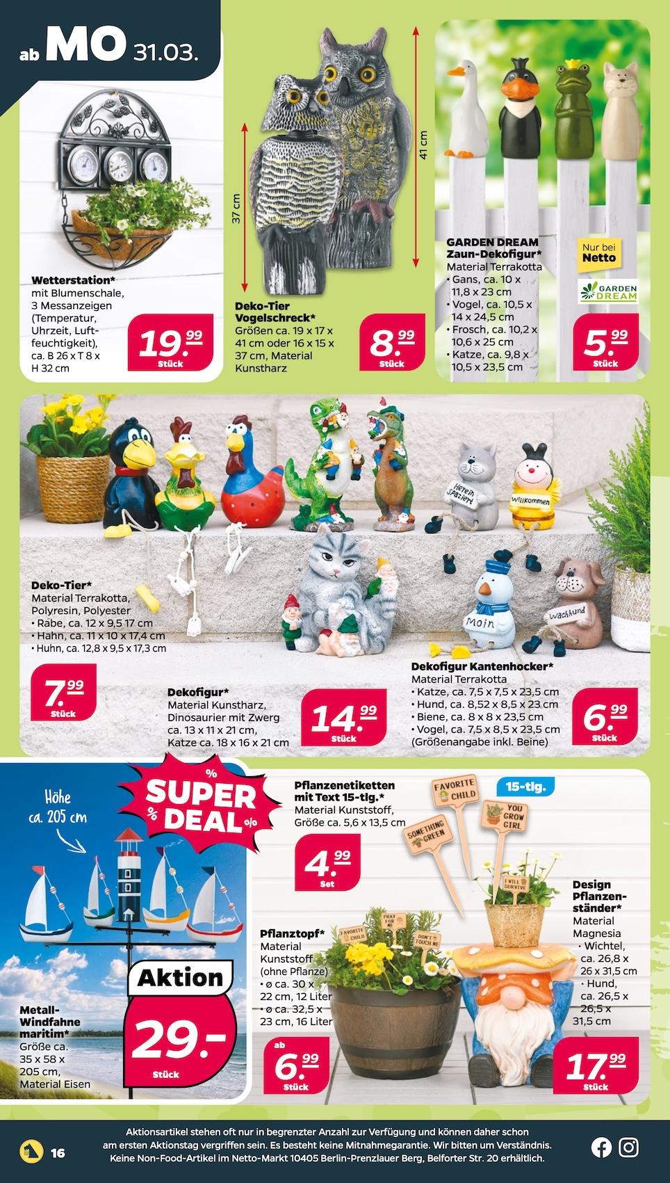 Netto Aktueller Prospekt ab Montag Seite 16