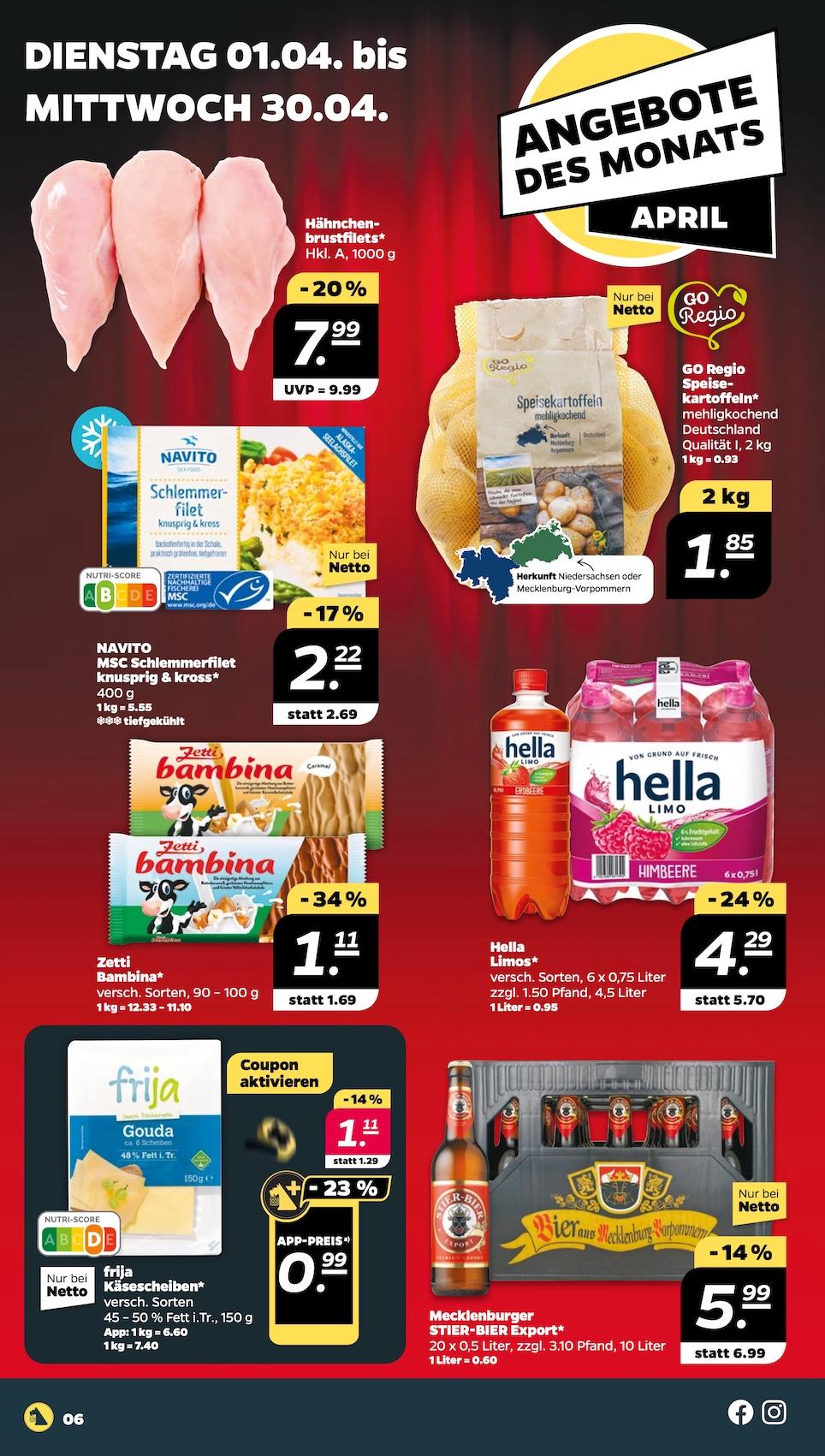 Netto Aktueller Prospekt ab Montag Seite 6