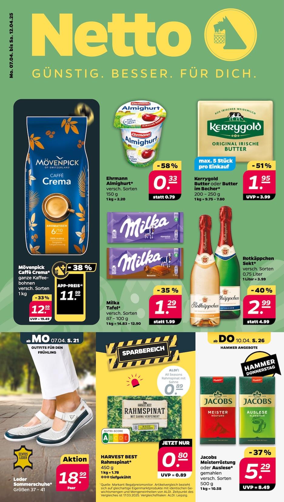 Netto Aktueller Prospekt ab Montag Seite 1