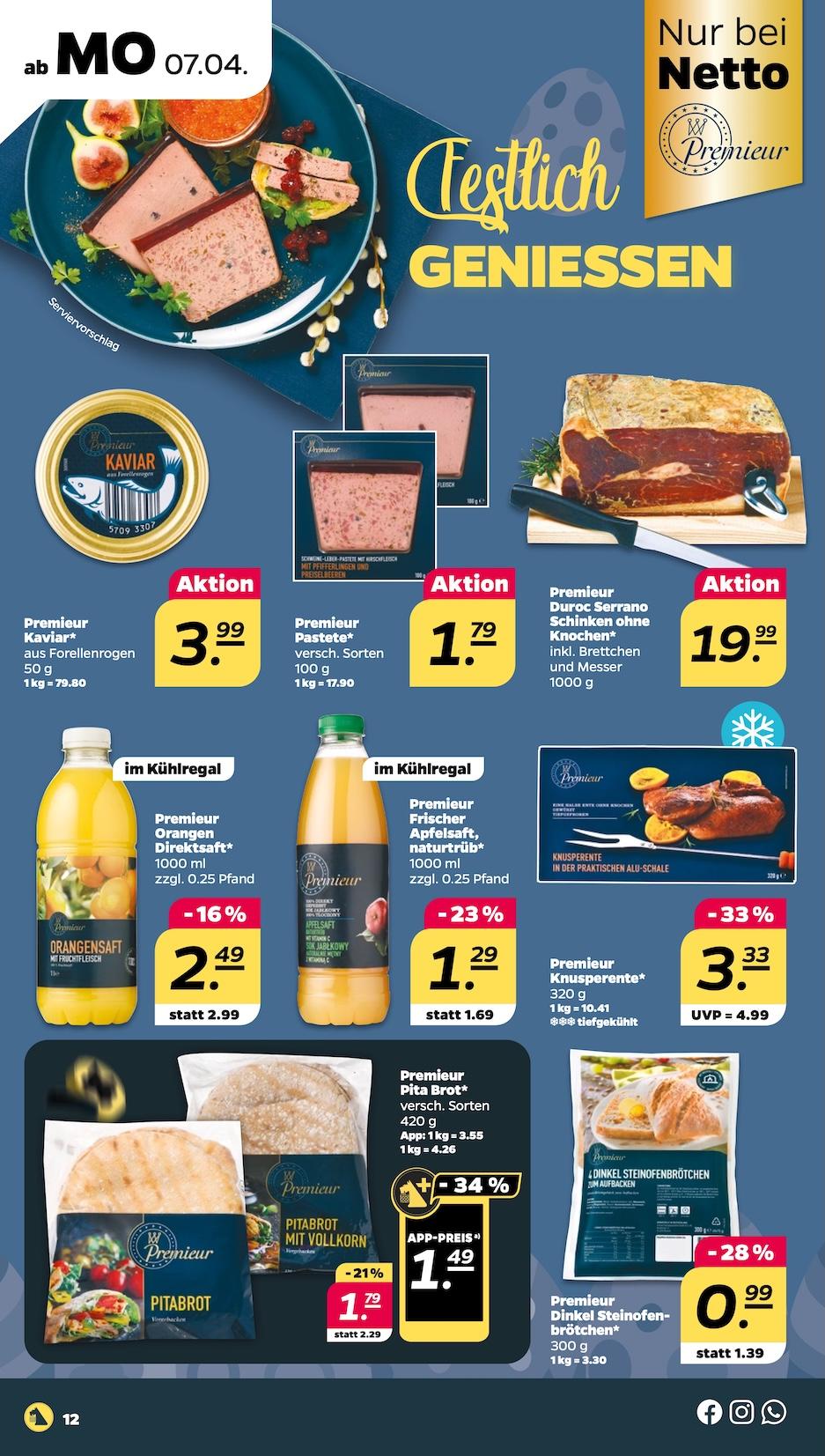 Netto Aktueller Prospekt ab Montag Seite 12