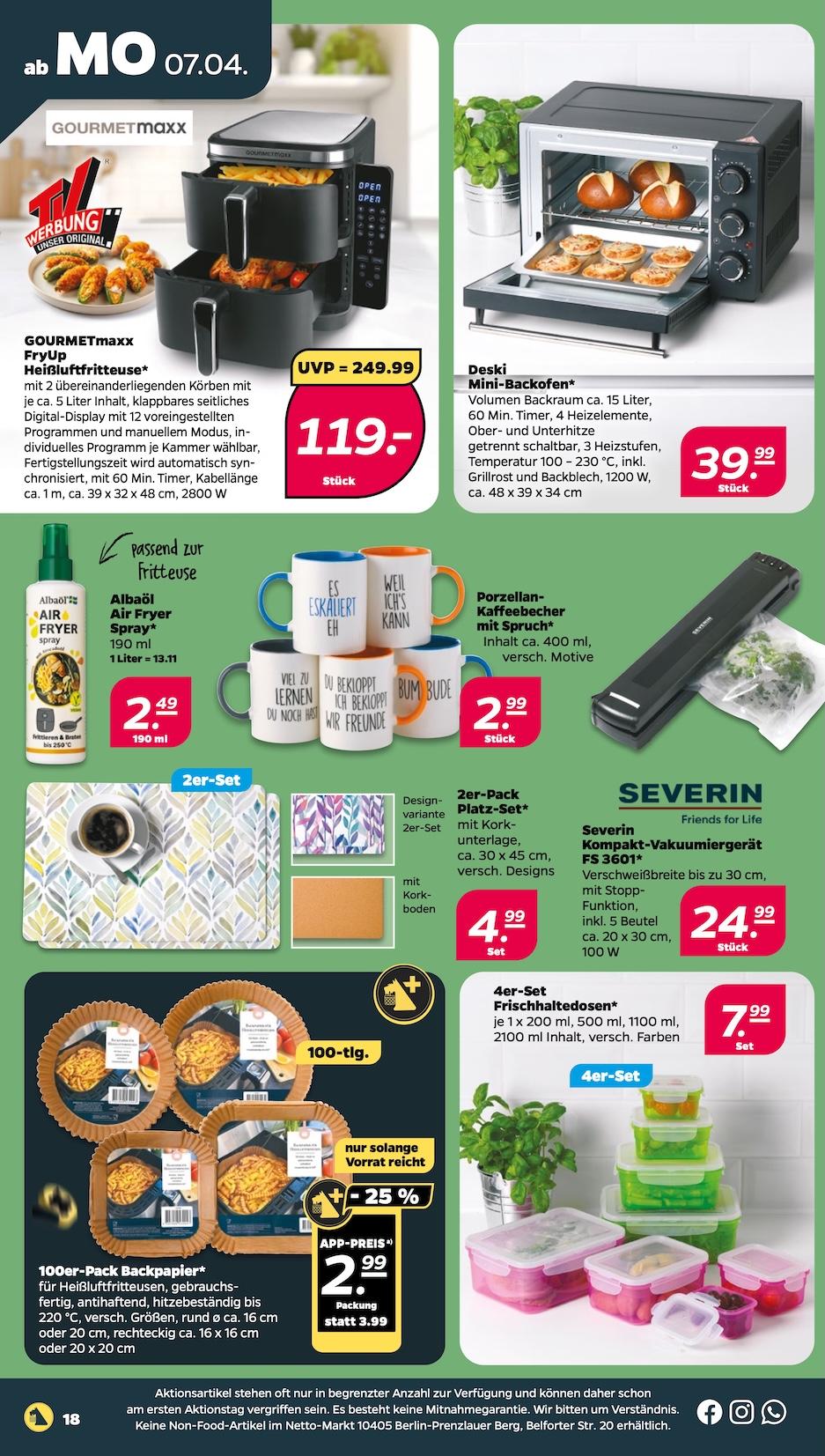 Netto Aktueller Prospekt ab Montag Seite 18