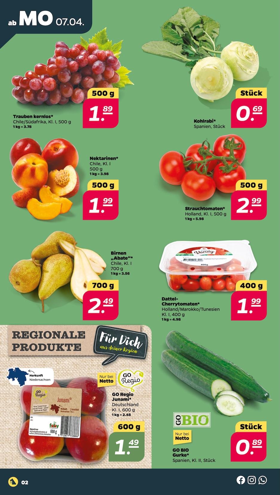 Netto Aktueller Prospekt ab Montag Seite 2