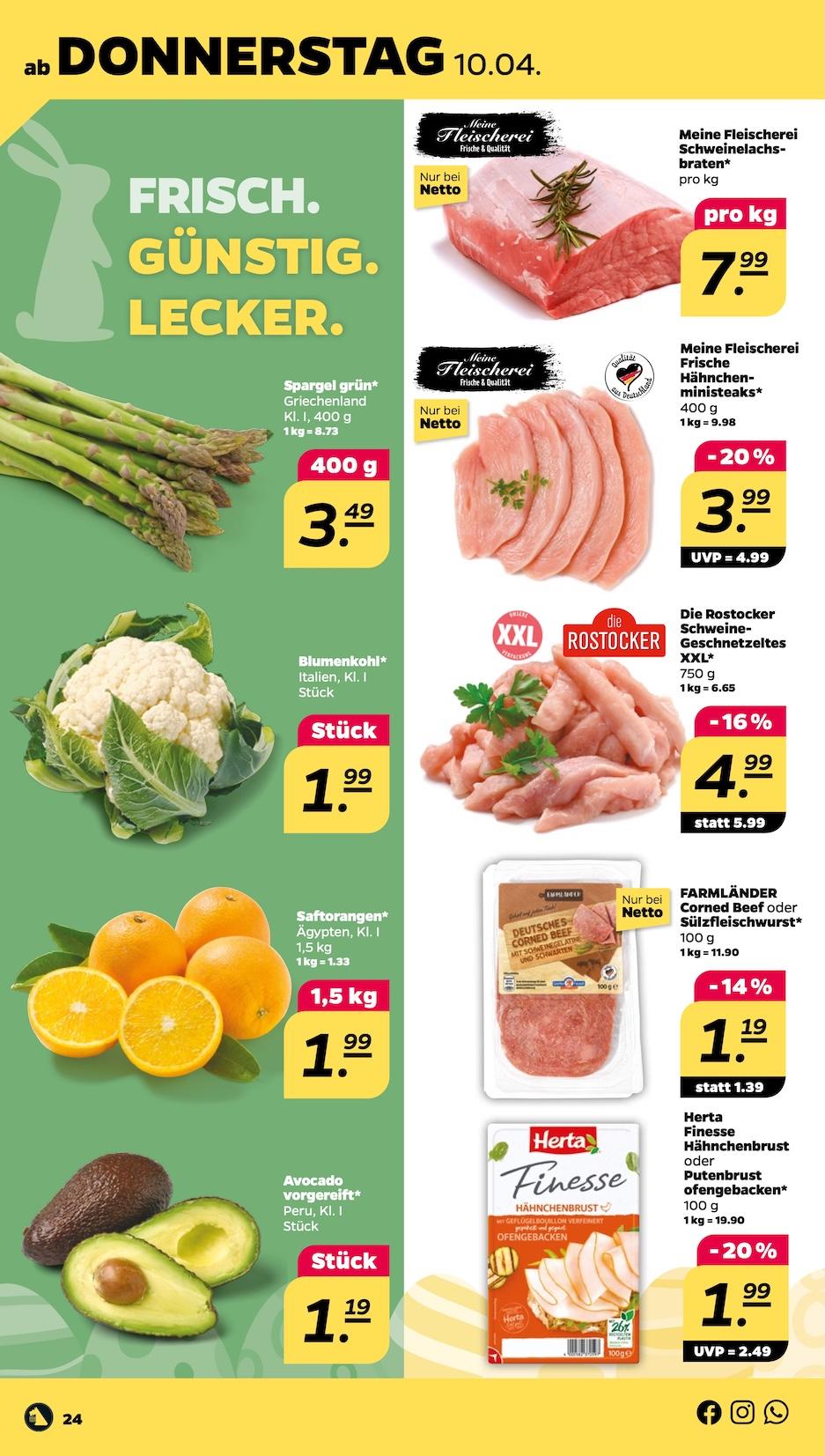 Netto Aktueller Prospekt ab Montag Seite 24