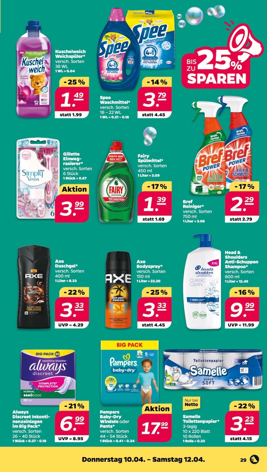 Netto Aktueller Prospekt ab Montag Seite 29