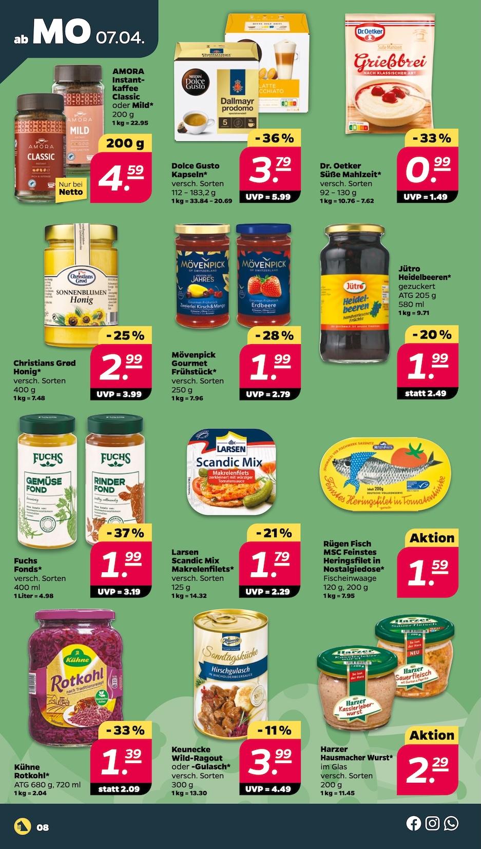 Netto Aktueller Prospekt ab Montag Seite 8