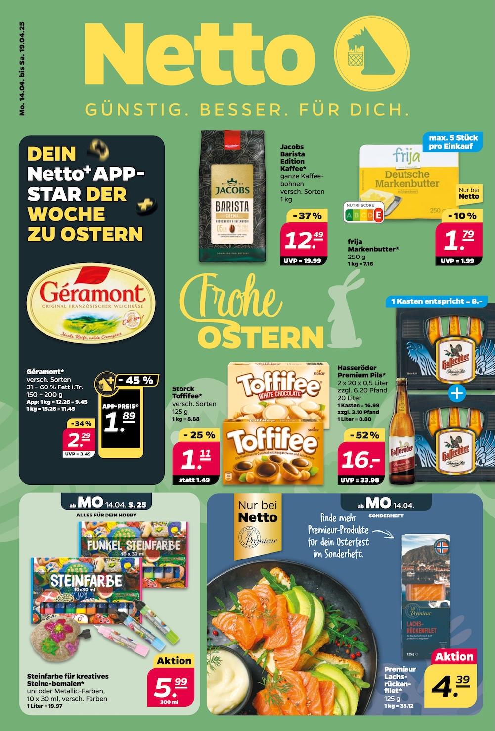 Netto Aktueller Prospekt ab Montag Seite 1