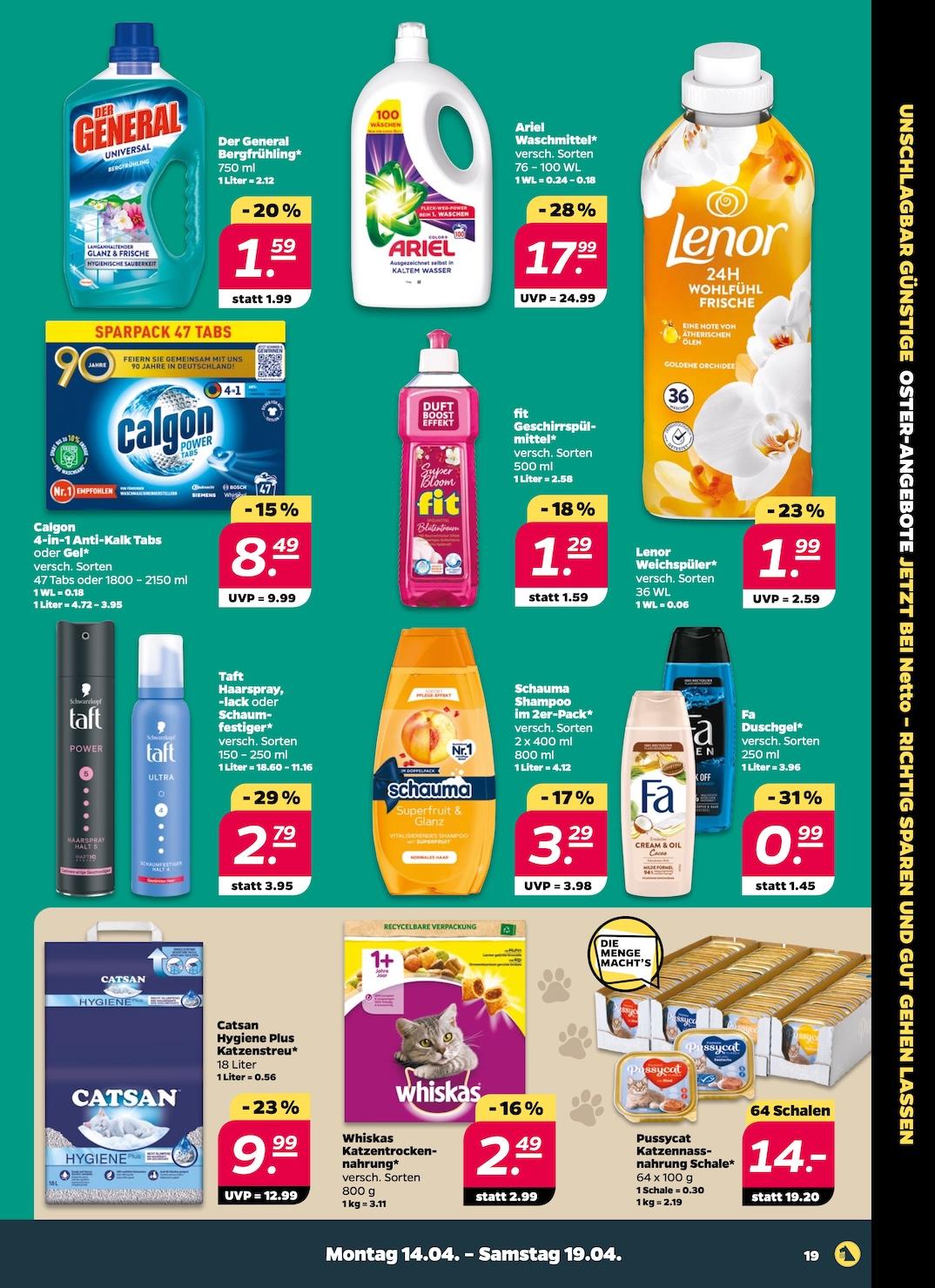 Netto Aktueller Prospekt ab Montag Seite 19