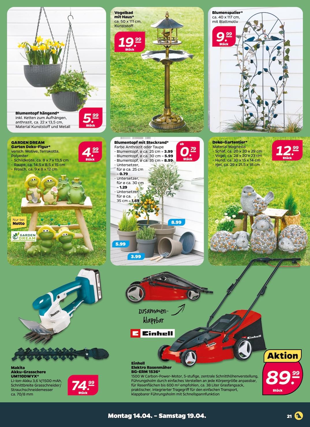 Netto Aktueller Prospekt ab Montag Seite 21