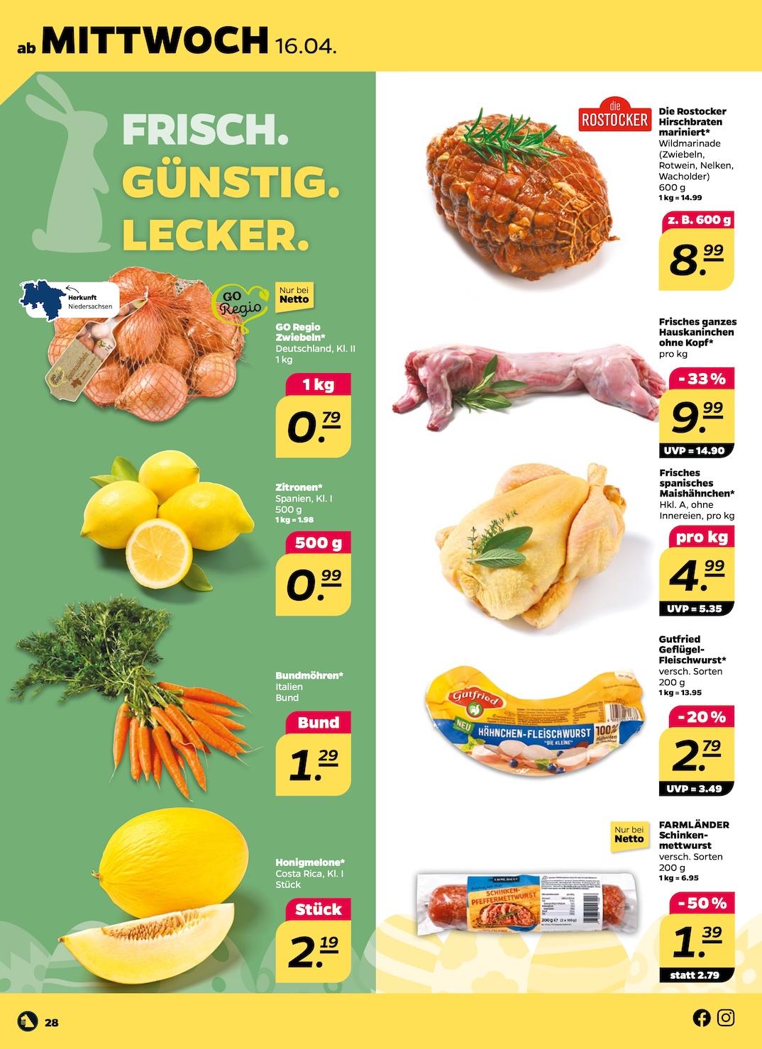 Netto Aktueller Prospekt ab Montag Seite 28