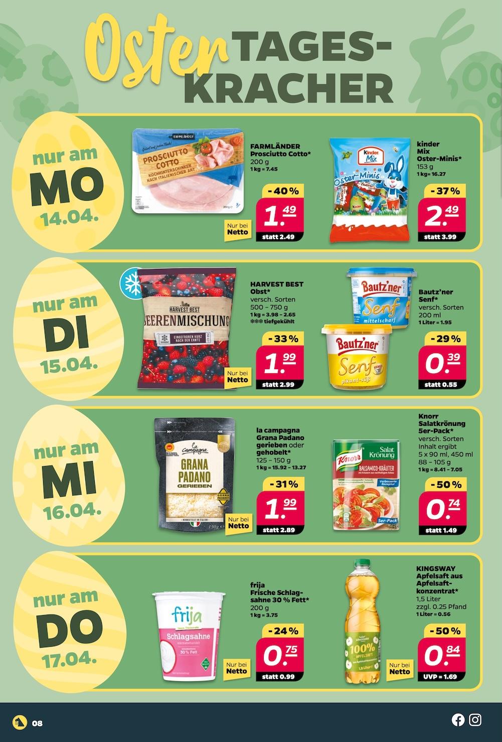 Netto Aktueller Prospekt ab Montag Seite 8