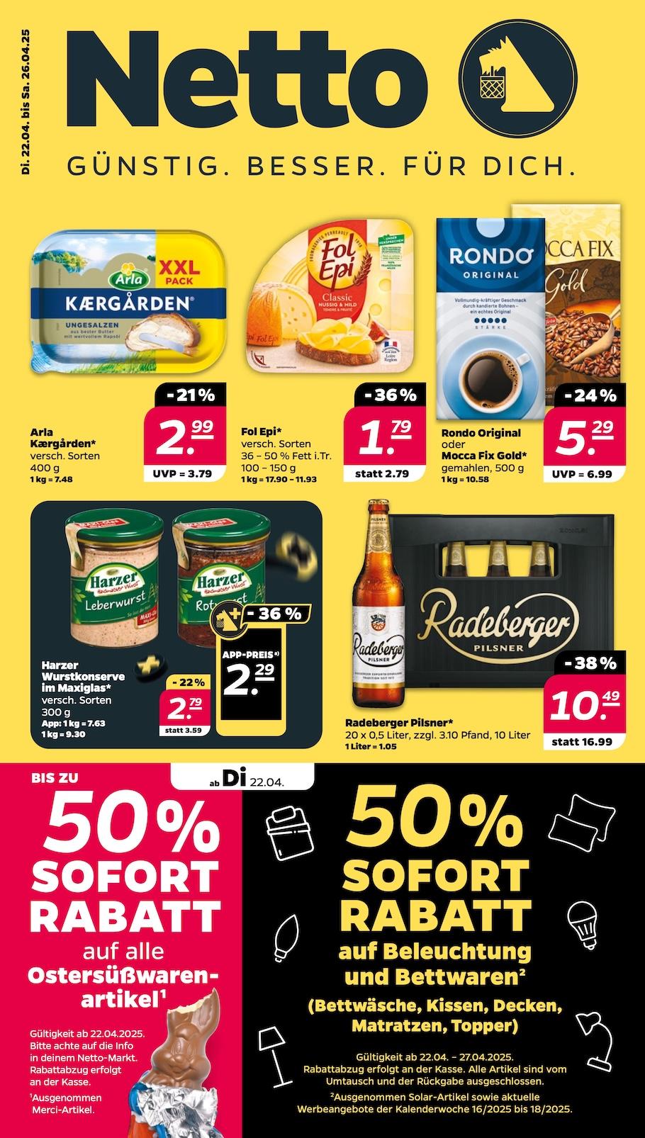 Netto Aktueller Prospekt ab Dienstag Seite 1