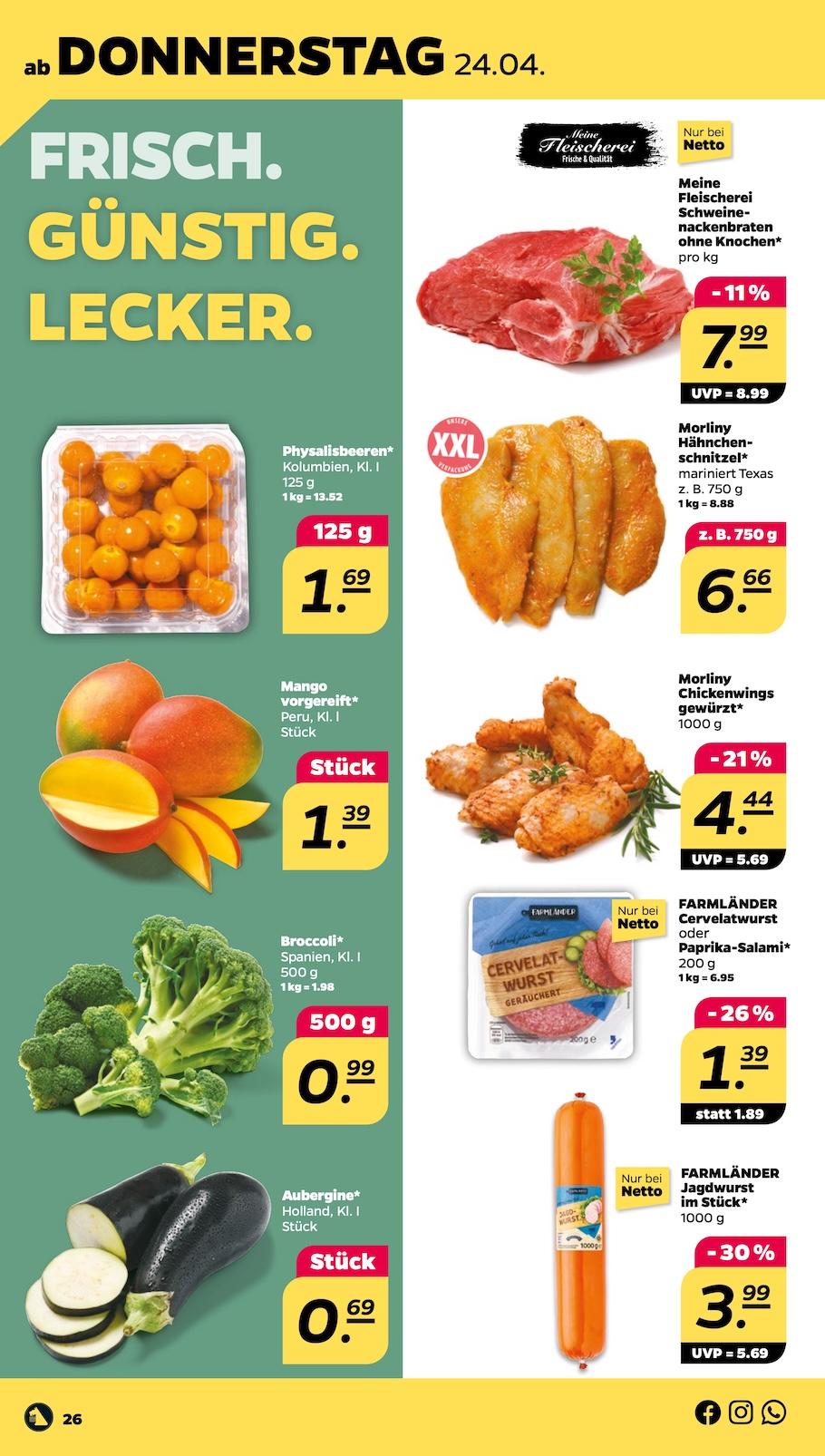 Netto Aktueller Prospekt ab Dienstag Seite 26