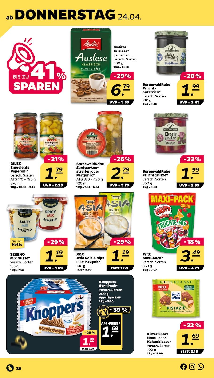 Netto Aktueller Prospekt ab Dienstag Seite 28