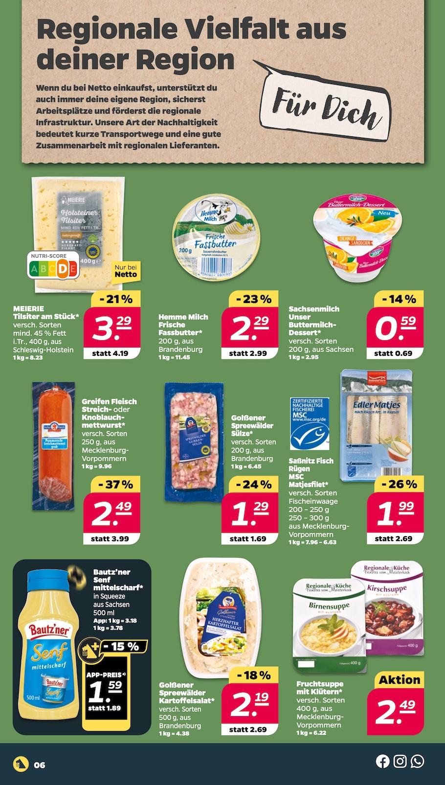 Netto Aktueller Prospekt ab Dienstag Seite 6