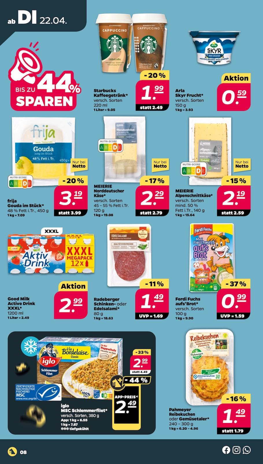 Netto Aktueller Prospekt ab Dienstag Seite 8