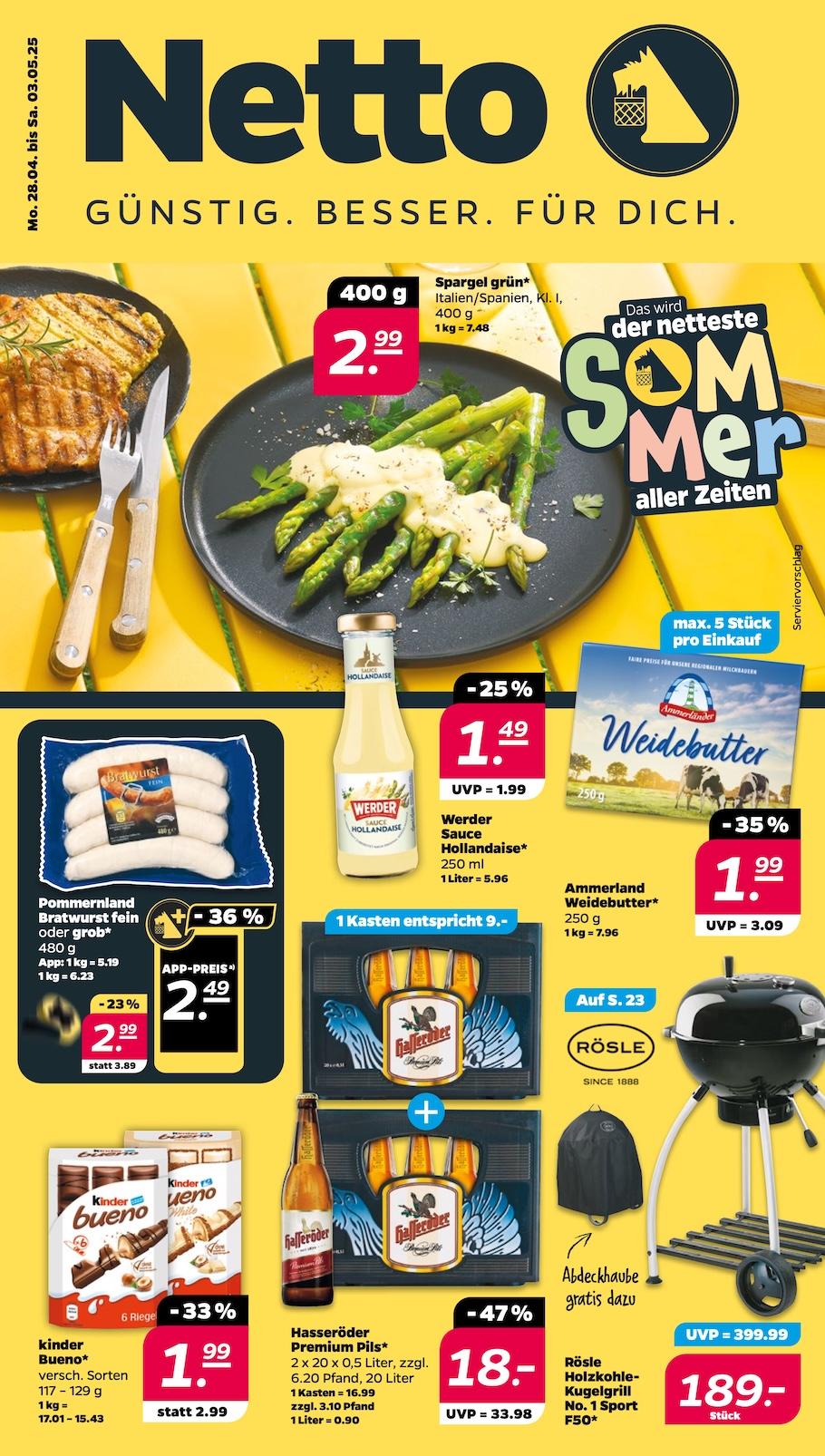 Netto Aktueller Prospekt ab Montag Seite 1