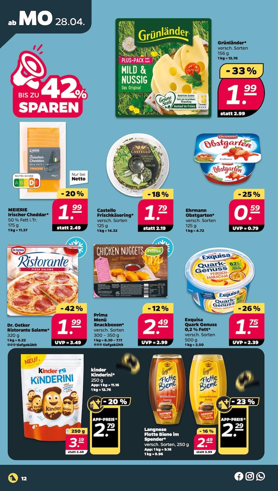 Netto Aktueller Prospekt ab Montag Seite 12