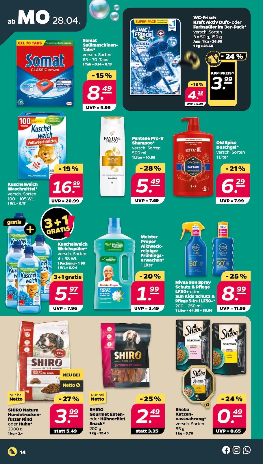 Netto Aktueller Prospekt ab Montag Seite 14