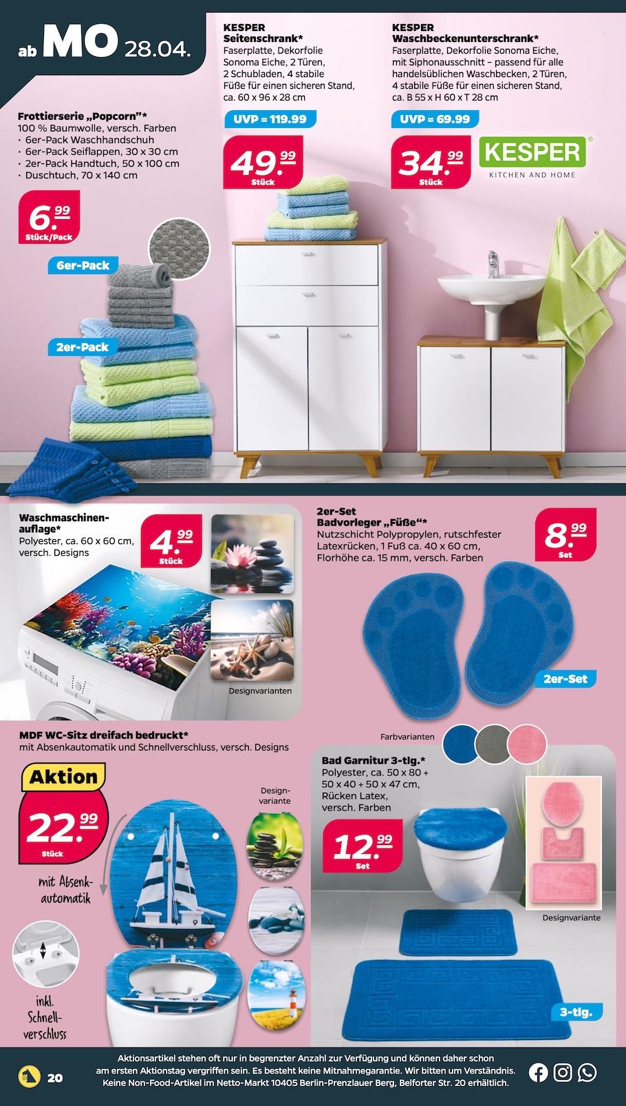 Netto Aktueller Prospekt ab Montag Seite 20