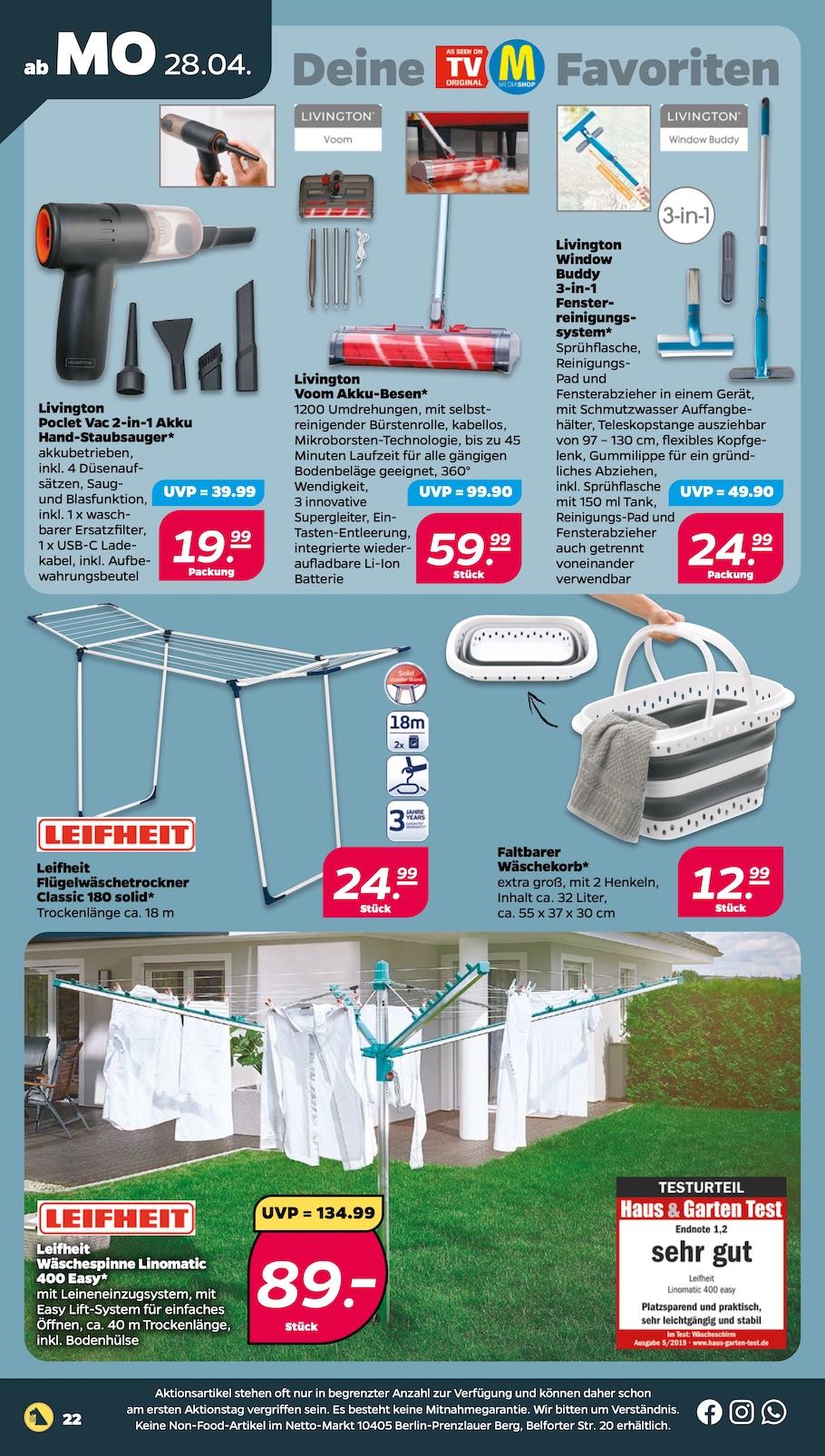 Netto Aktueller Prospekt ab Montag Seite 22