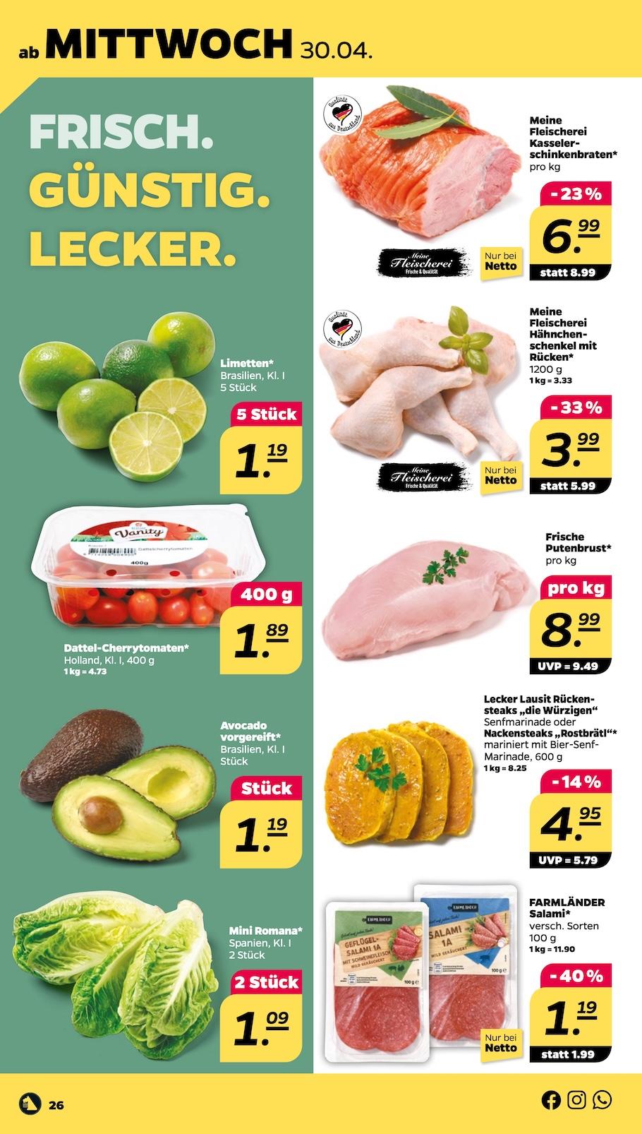 Netto Aktueller Prospekt ab Montag Seite 26