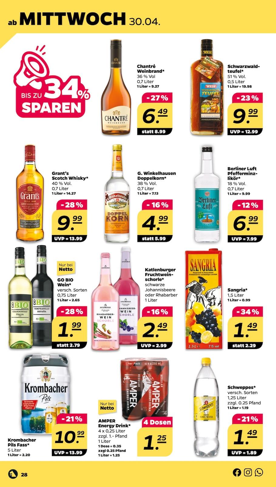 Netto Aktueller Prospekt ab Montag Seite 28
