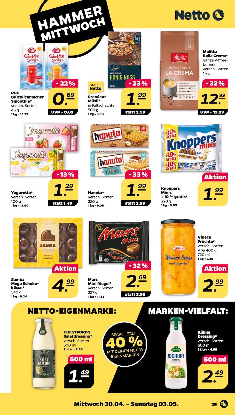 Netto Aktueller Prospekt ab Montag Seite 29
