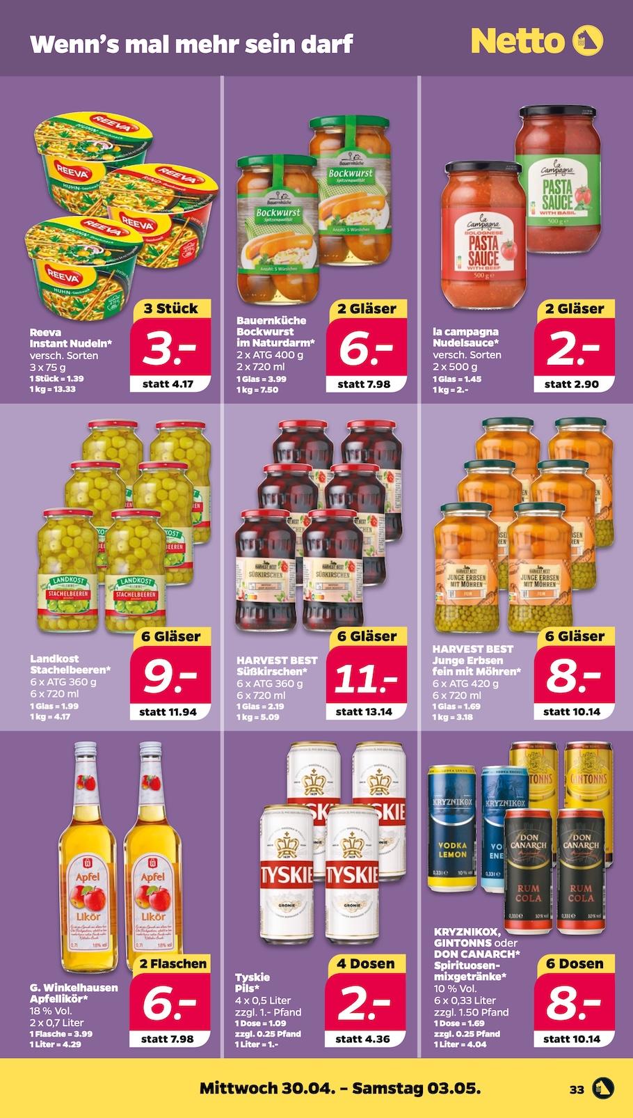 Netto Aktueller Prospekt ab Montag Seite 33