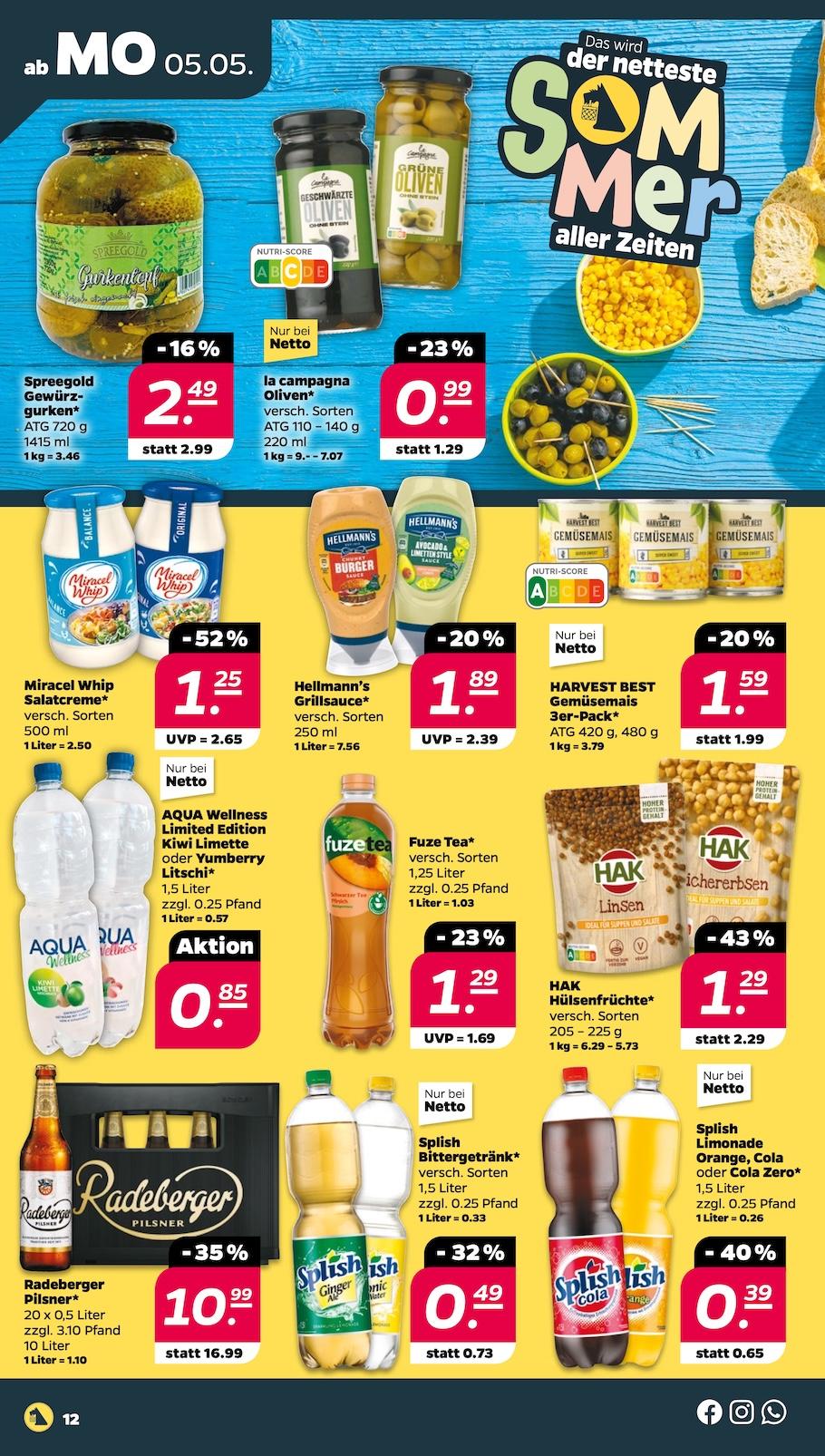 Netto Aktueller Prospekt ab Montag Seite 12