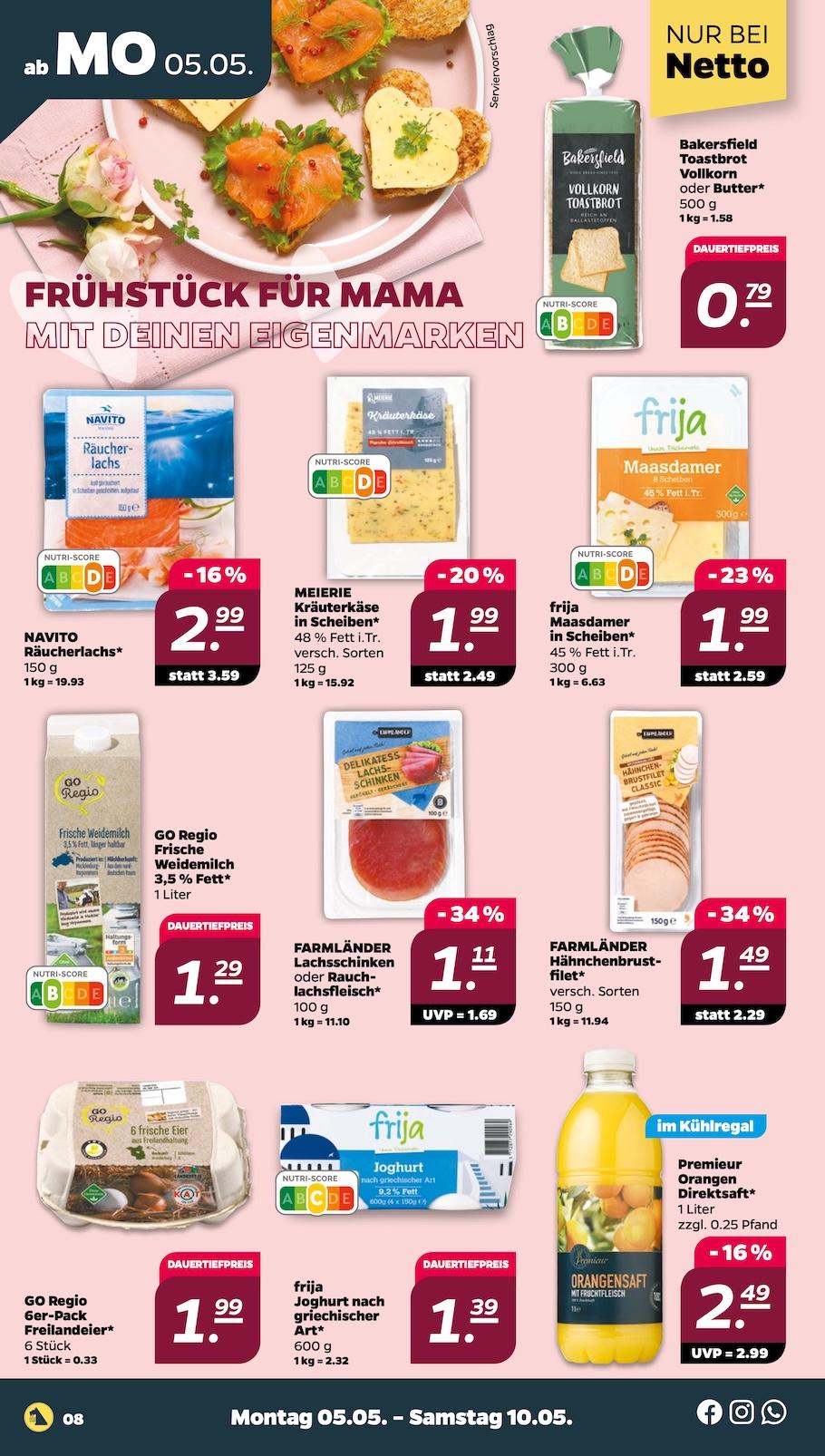 Netto Aktueller Prospekt ab Montag Seite 8