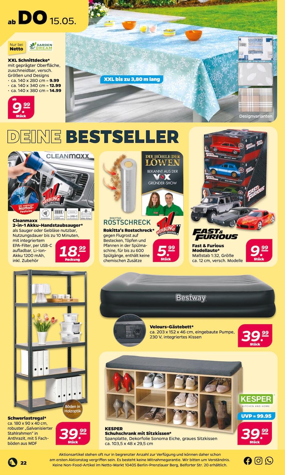 Netto Aktueller Prospekt ab Montag Seite 22