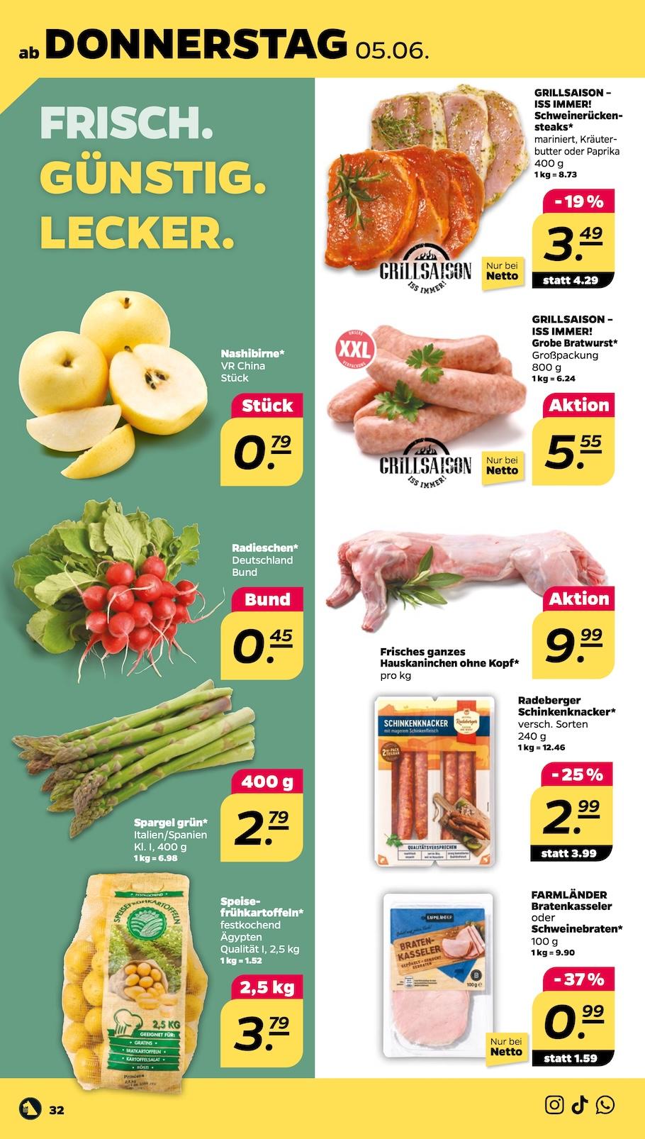 Netto Aktueller Prospekt ab Montag Seite 32
